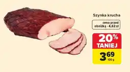 Carrefour Szynka krucha oferta