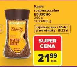 Carrefour Kawa rozpuszczalna Eduscho oferta