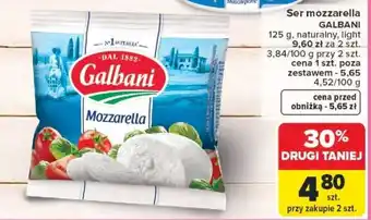 Carrefour Ser mozzarella GALBANI oferta