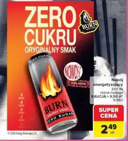 Carrefour Burn Energy Drink Zero Sugar oferta