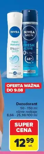 Carrefour NIVEA Dezodorant oferta