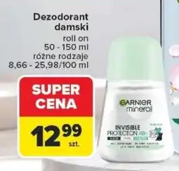 Carrefour Dezodorant damski oferta