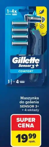Carrefour GILLETTE SENSOR 3+ oferta