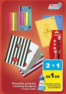 Carrefour Wszystkie produkty z kolekcji Academy + Coca-Cola oferta