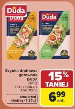 Carrefour Szynka drobiowa gotowana oferta