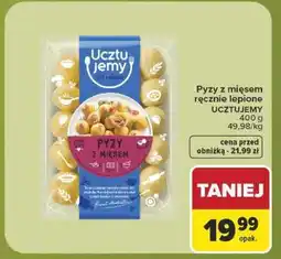 Carrefour Pyzy z mięsem ręcznie lepione oferta