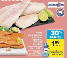 Carrefour Filety z morszczuka mrożone oferta