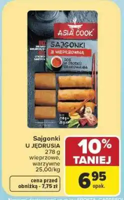 Carrefour Sajgonki u Jędrusia oferta