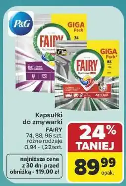 Carrefour FAIRY oferta