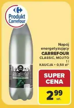 Carrefour Napój energetyzujący Carrefour oferta