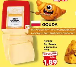 Kaufland SIERPC Ser Gouda z Żuromina 100 g oferta