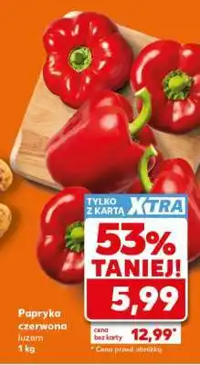 Kaufland Papryka czerwona luzem 1 kg oferta