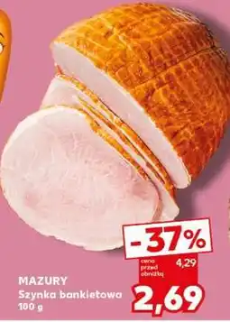 Kaufland MAZURY Szynka bankietowa 100 g oferta