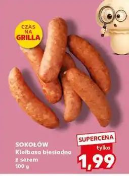 Kaufland Sokołów Kiełbasa biesiadna z serem oferta