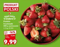 Kaufland Polskie truskawki 500 g opakowanie oferta