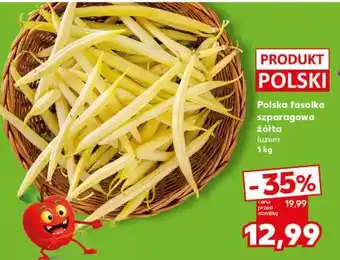 Kaufland Polska fasolka szparagowa żółta luzem 1 kg oferta