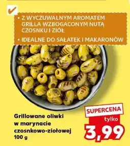Kaufland Grillowane oliwki w marynacie czosnkowo-ziołowej 100 g oferta