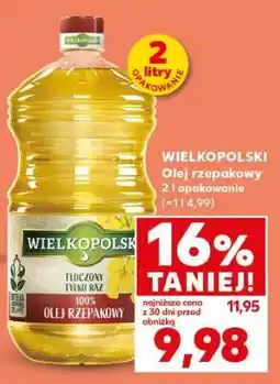 Kaufland WIELKOPOLSKI Olej rzepakowy oferta