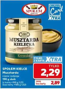 Kaufland SPOŁEM KIELCE Musztarda oferta