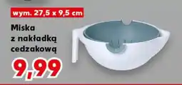 Kaufland Miska z nakładką cedzakową oferta