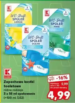 Kaufland Zapachowe kostki toaletowe oferta