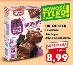 Kaufland DR. OETKER Brownie Airfryer 242 g opakowanie oferta