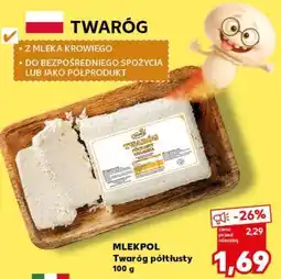 Kaufland MLEKPOL Twaróg półtłusty 100 g oferta