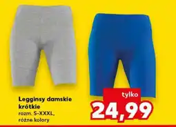 Kaufland Legginsy damskie krótkie oferta