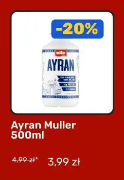 Biedronka Ayran Muller 500ml oferta