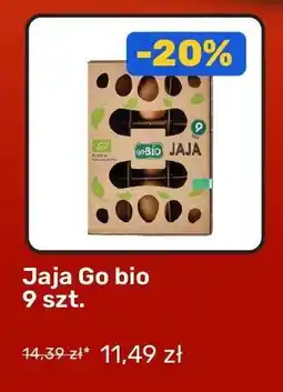 Biedronka Jaja Go bio 9 szt oferta
