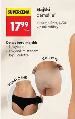 Biedronka Majtki damskie oferta