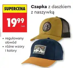 Biedronka Czapka z daszkiem z naszywką oferta