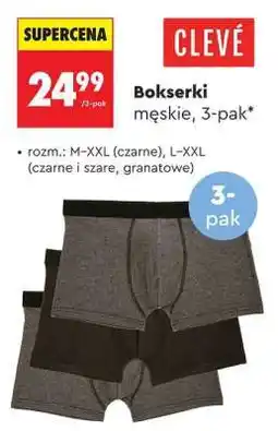 Biedronka Bokserki męskie, 3-pak oferta