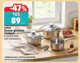 Biedronka Zestaw garnków Cookpro oferta