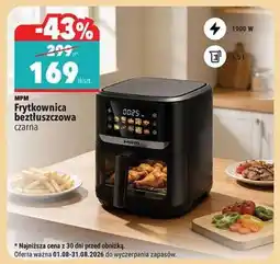 Biedronka MPM Frytkownica beztłuszczowa czarna oferta