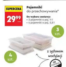 Biedronka Pojemniki do przechowywania oferta