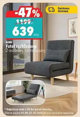 Biedronka Fotel rozkładany oferta