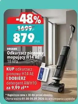 Biedronka Odkurzacz pionowy mopujący H14 AE oferta