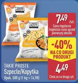 ALDI TAKIE PROSTE Szpecle/Kopytka oferta