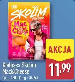 ALDI Kiełbasa Skolim Mac&Cheese oferta