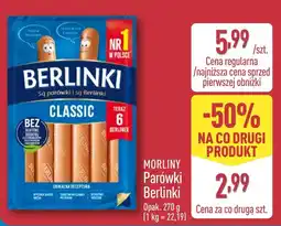 ALDI Parówki Berlinki Classic oferta