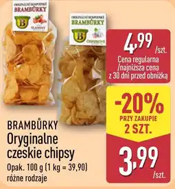 ALDI Brambürky Oryginalne czeskie chipsy oferta