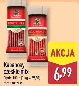 ALDI Kabanosy czeskie mix oferta