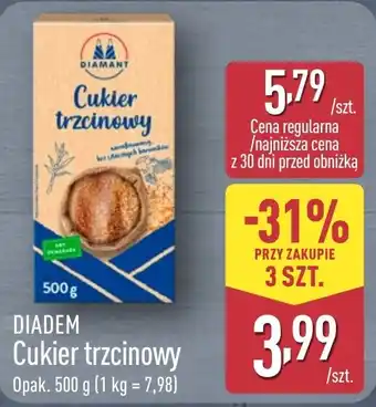 ALDI Cukier trzcinowy oferta