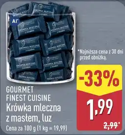 ALDI Gourmet Krówka mleczna z masłem, luz oferta