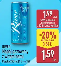 ALDI River Napój gazowany z witaminami oferta