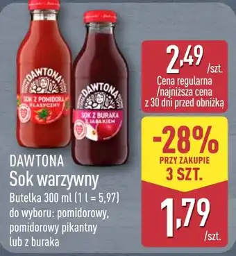 ALDI DAWTONA Sok warzywny oferta