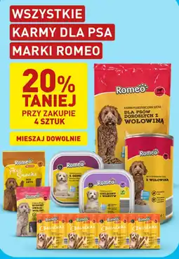 ALDI Karmy dla psa marki romeo oferta