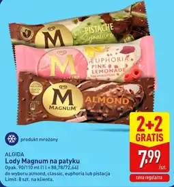 ALDI Lody Magnum na patyku oferta
