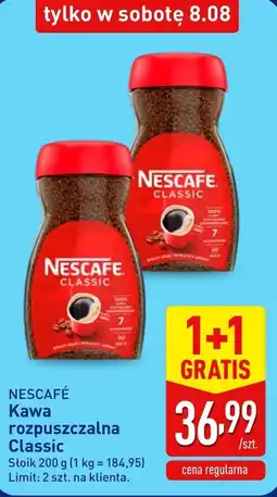 ALDI NESCAFÉ Kawa rozpuszczalna Classic oferta